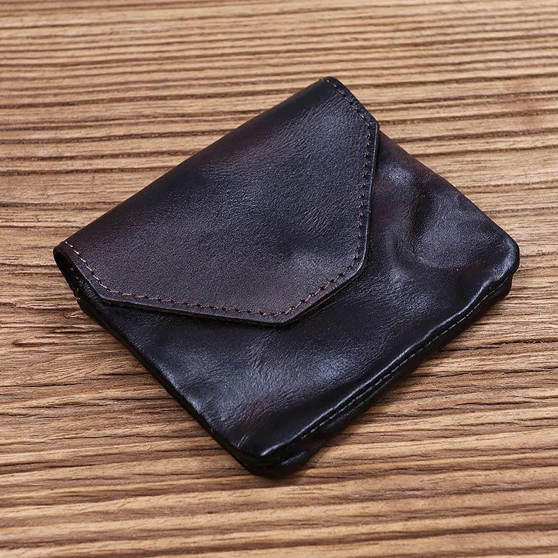 Handmade Leather Card Wallets Small Wallets