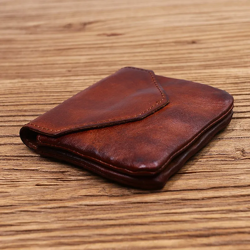 Handmade Leather Card Wallets Small Wallets