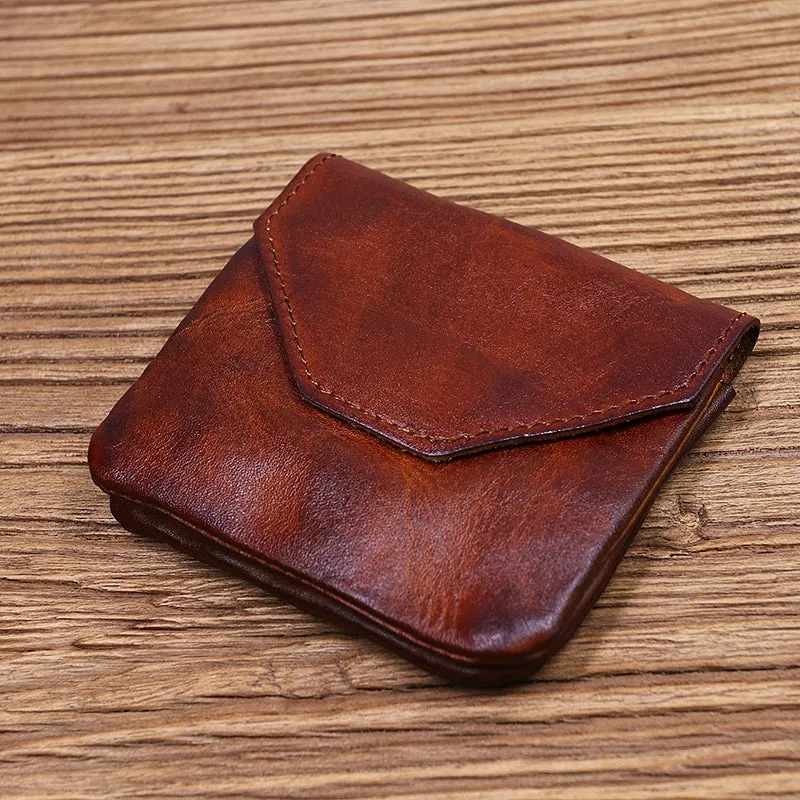 Handmade Leather Card Wallets Small Wallets