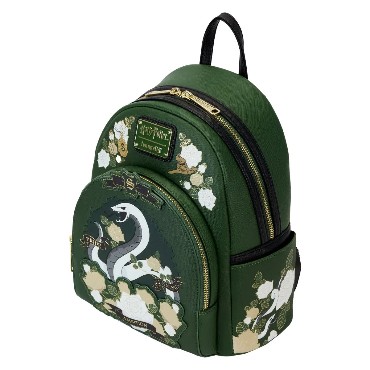 Harry Potter Slytherin House Tattoo Mini Backpack