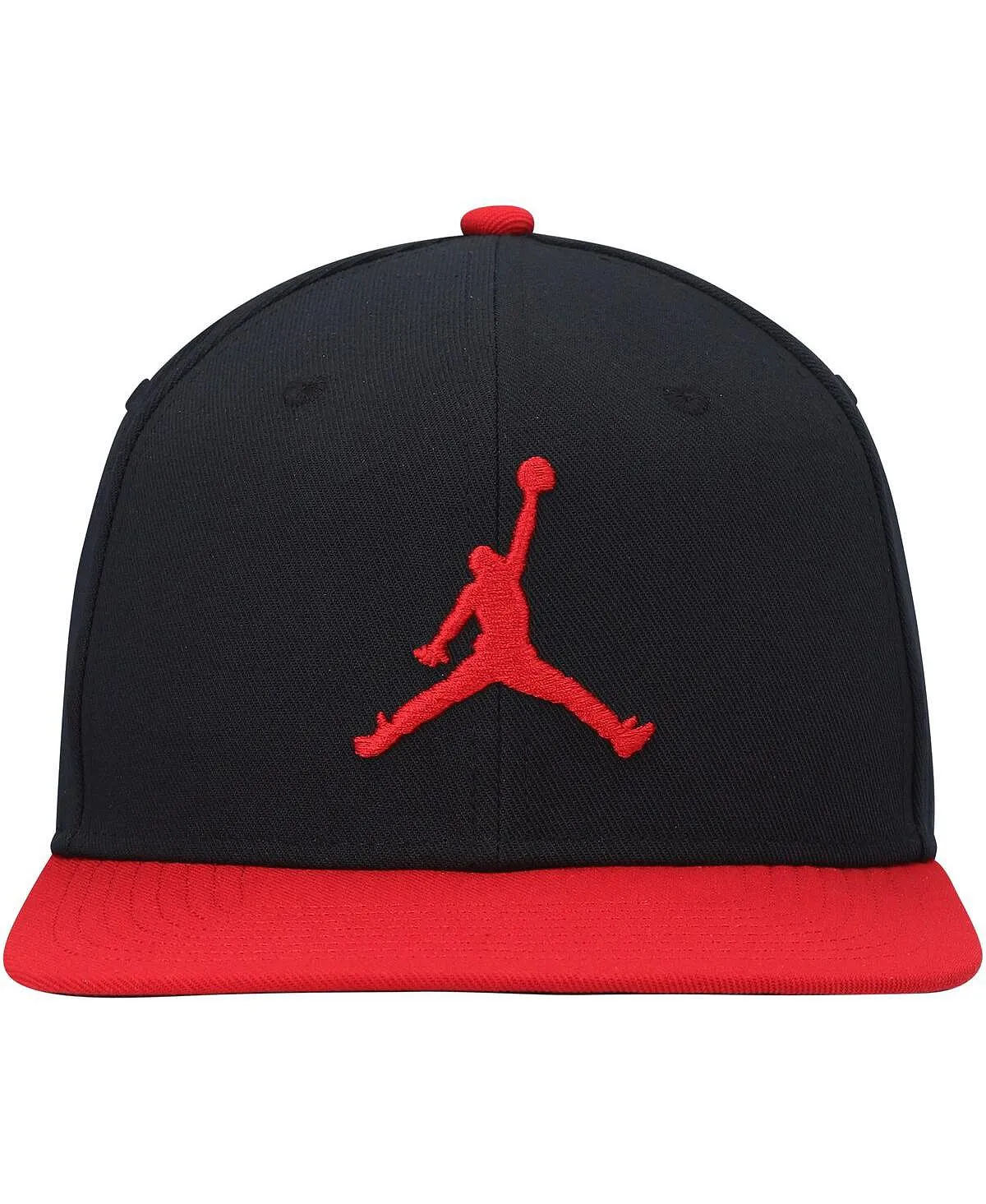 Jordan Men's White Adjustable Jumpman Pro Cap with Snapback Logo