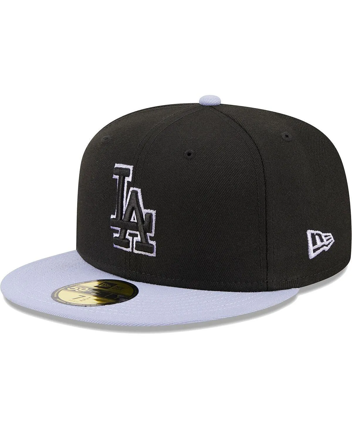 Los Angeles Dodgers Men's Black Fitted Hat 59FIFTY New Era