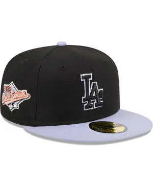 Los Angeles Dodgers Men's Black Fitted Hat 59FIFTY New Era