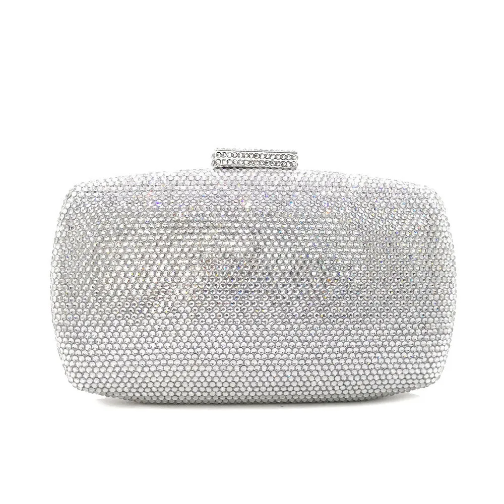 Luxy Moon Sparkling Large Evening Pure Color Purse