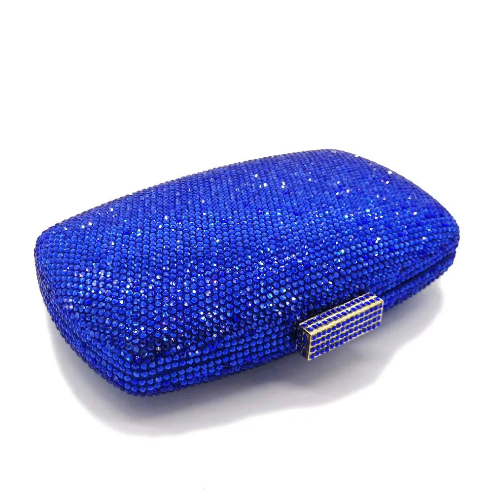 Luxy Moon Sparkling Large Evening Pure Color Purse