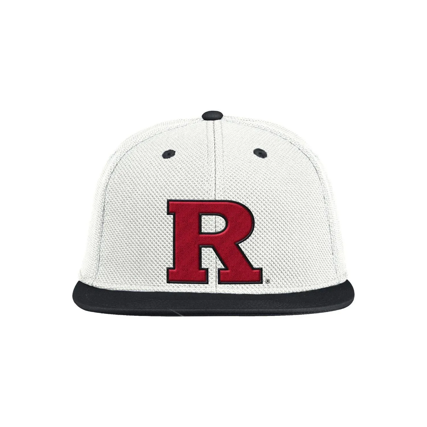 Men's adidas White Rutgers Scarlet Knights On-Field Baseball Cap