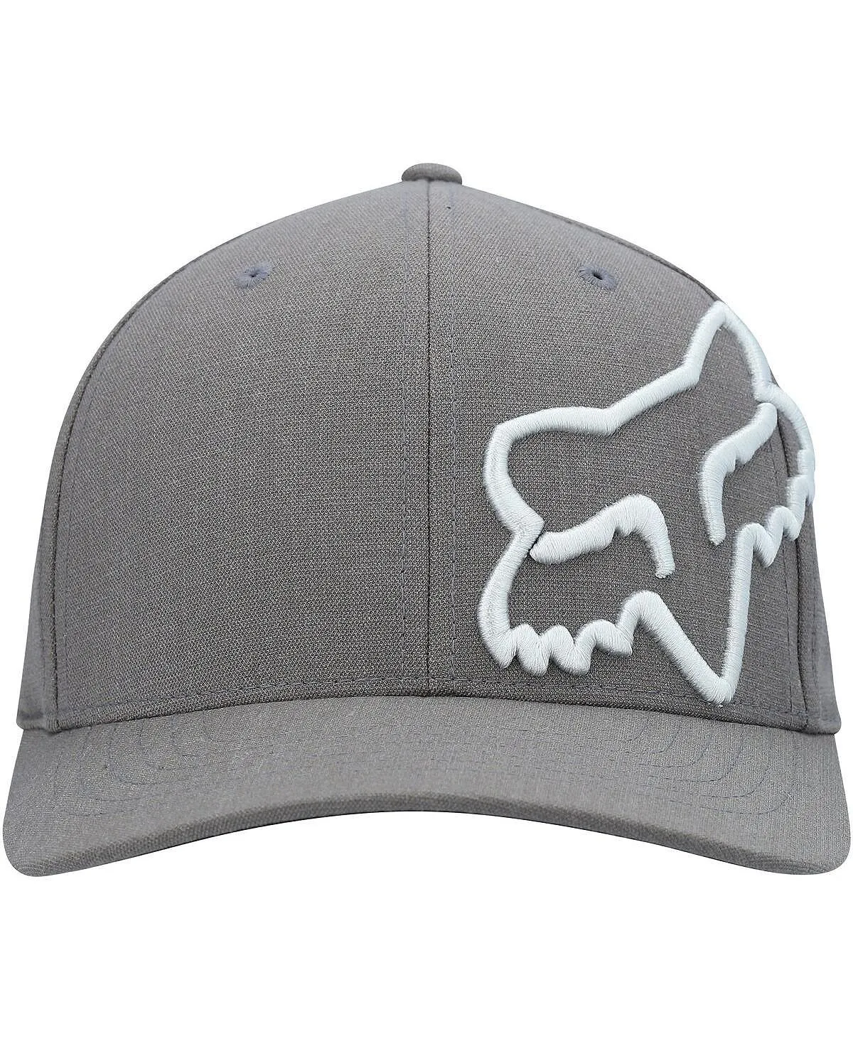 Men's Gray Clouded 2.0 Flexfit Cap with Fox Heather Print