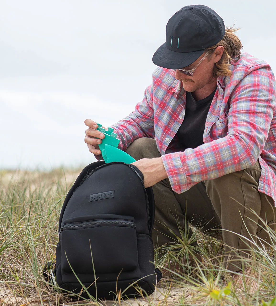 NEOPRENE BACK PACK - COASTLINES