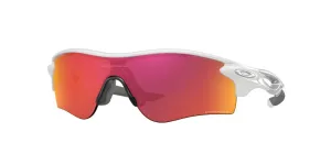 Oakley Mens Radarlock Path (A) Polished White Frame - Prizm Field Lens - Non Polarized Sunglasses