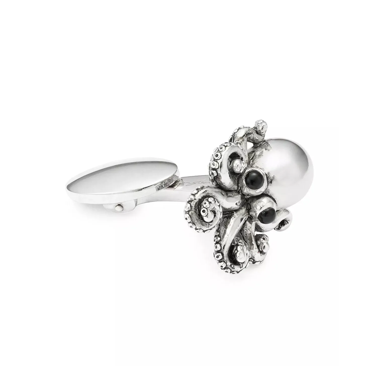 Octopus Sterling Cufflinks