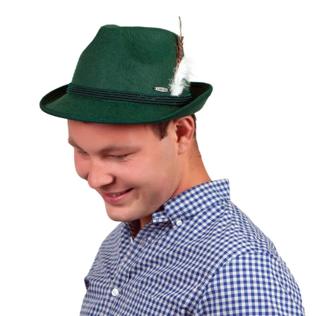 Oktoberfest Costume Felt Party Hat Green