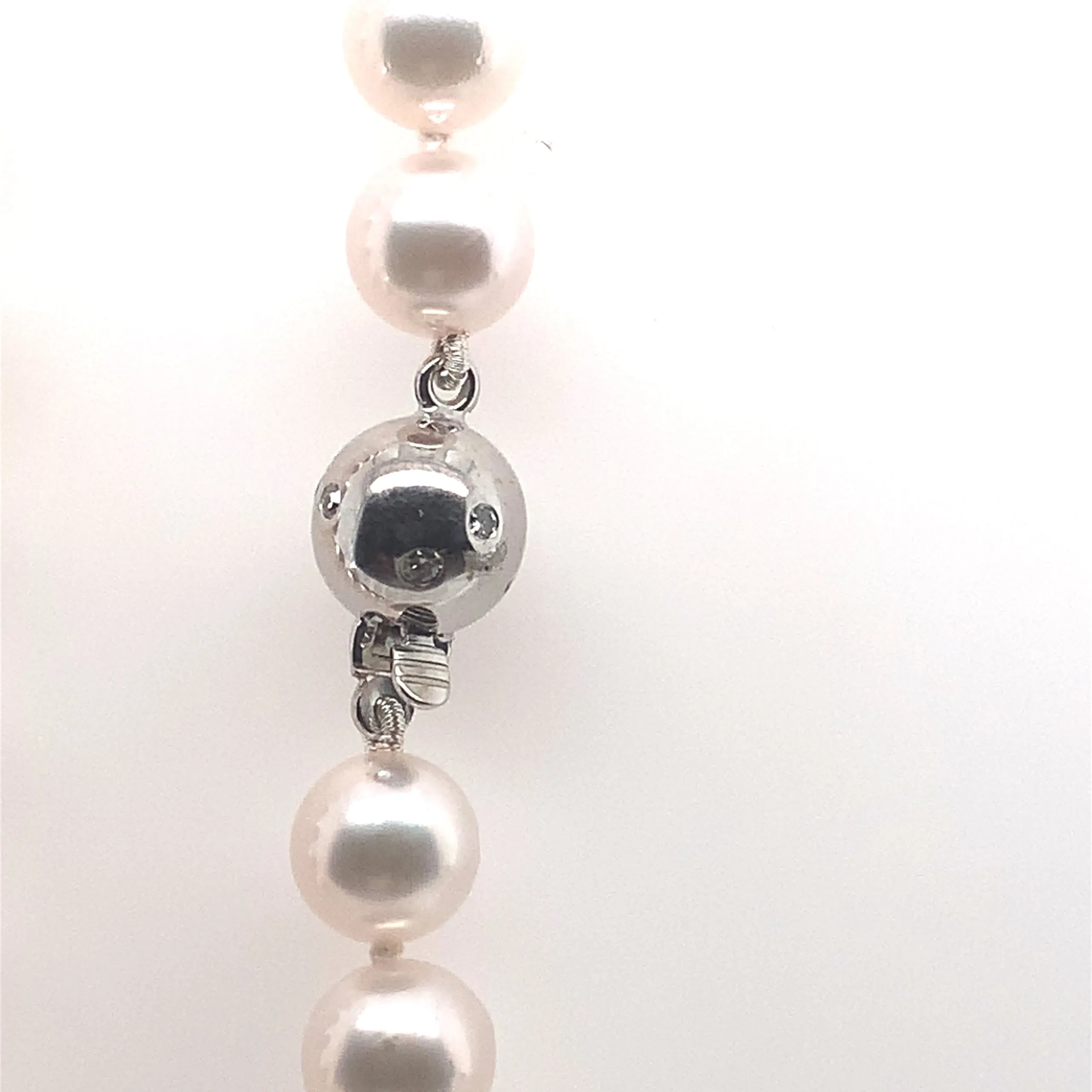 Pearl Strand Necklace, 7MM-7.50MM