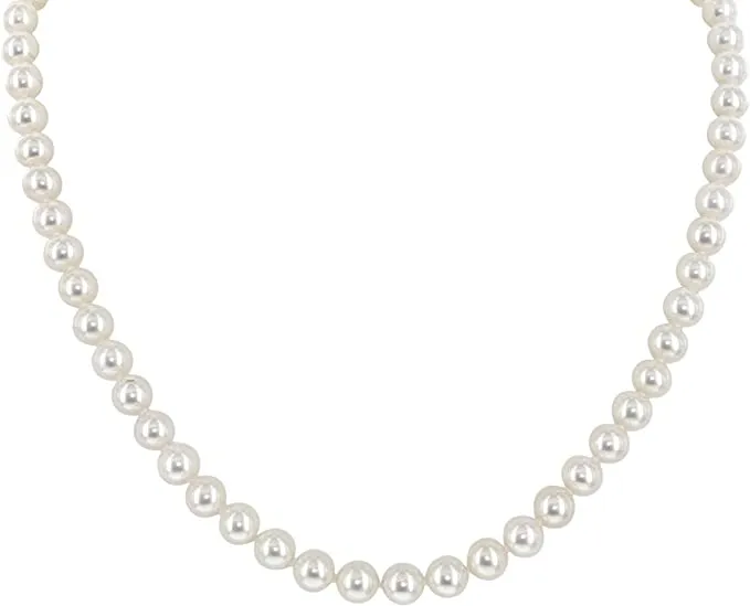 Pearl Strand Necklace, 7MM-7.50MM