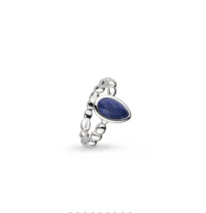 Pebble Azure Grande Gemstone Ring