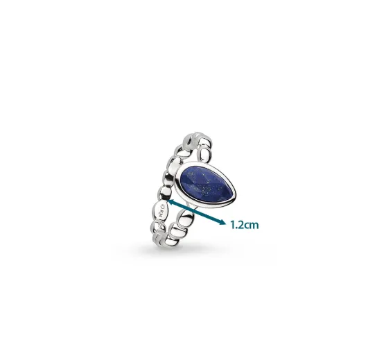 Pebble Azure Grande Gemstone Ring