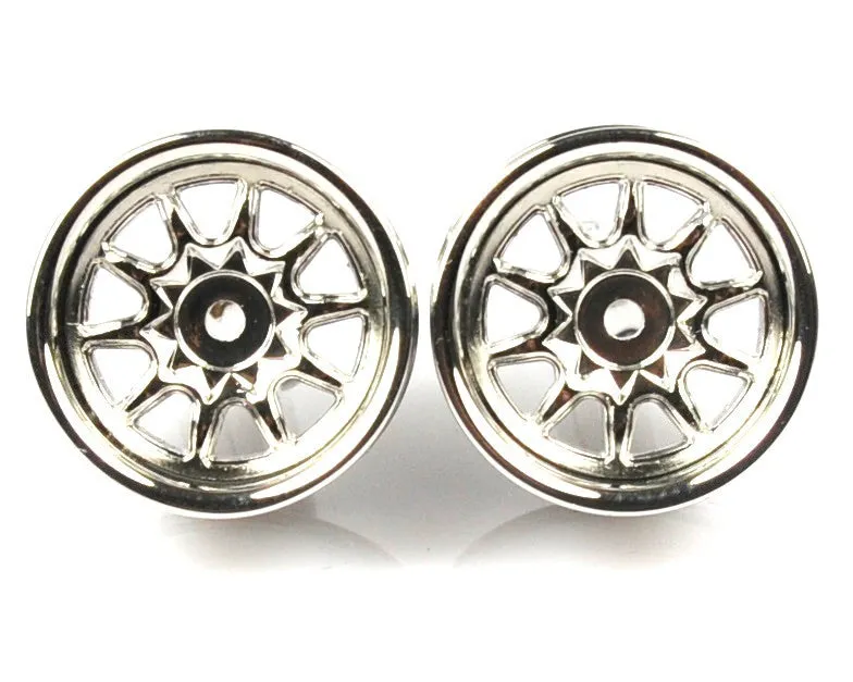 Platinum Wheel Cufflinks