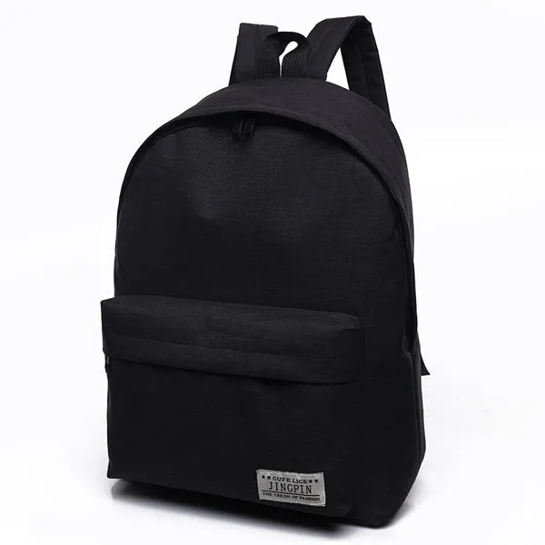 Popular Solid Color Backpack