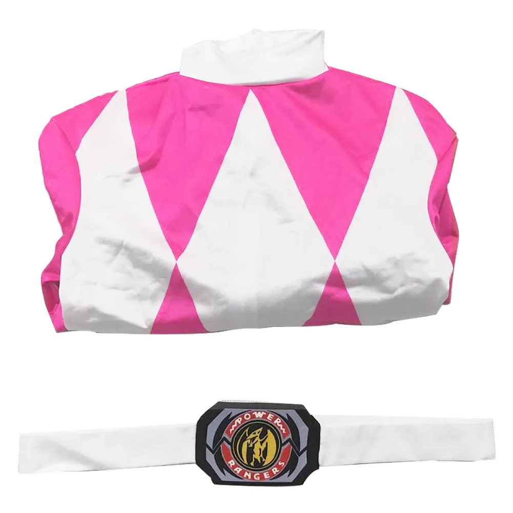 Power Rangers Pink Power Ranger Kimberly Hart Outfit Cosplay Costume