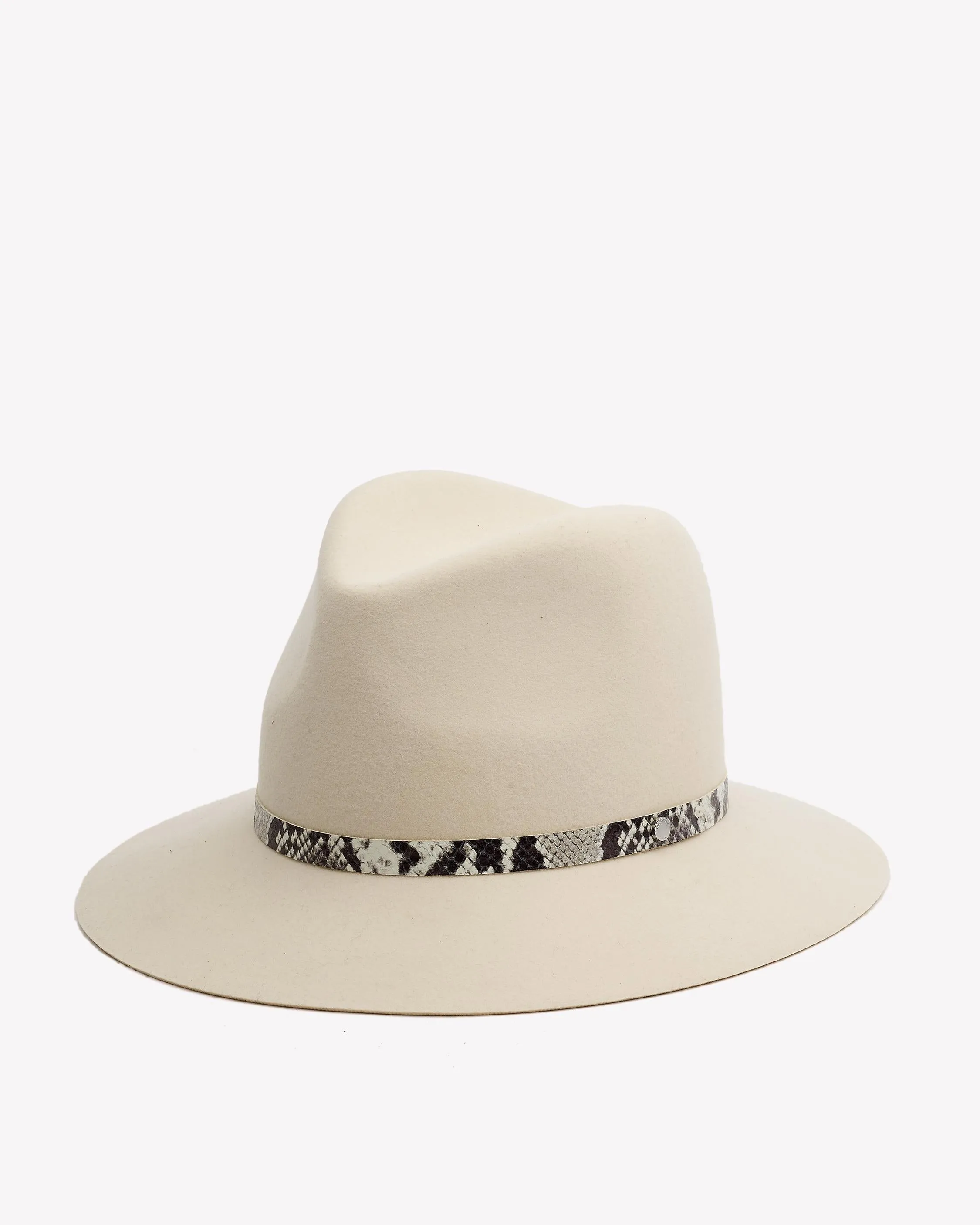 Rag & Bone - Floppy Brim Fedora in Cream