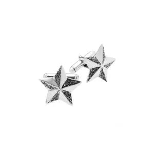 Rock Star Sterling Silver Cufflinks