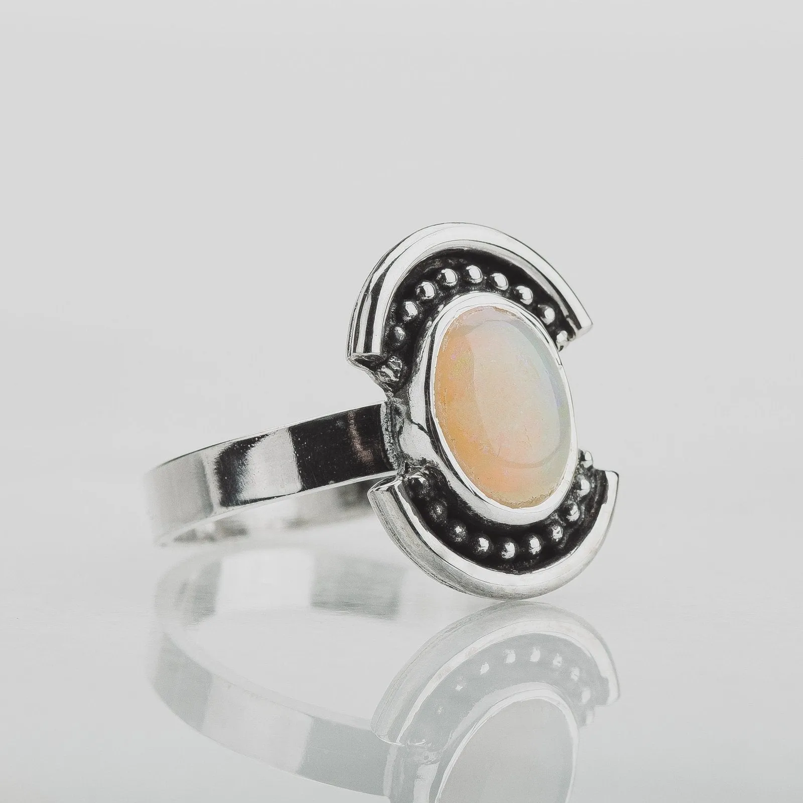 Size 5.25 Opal Shield Ring