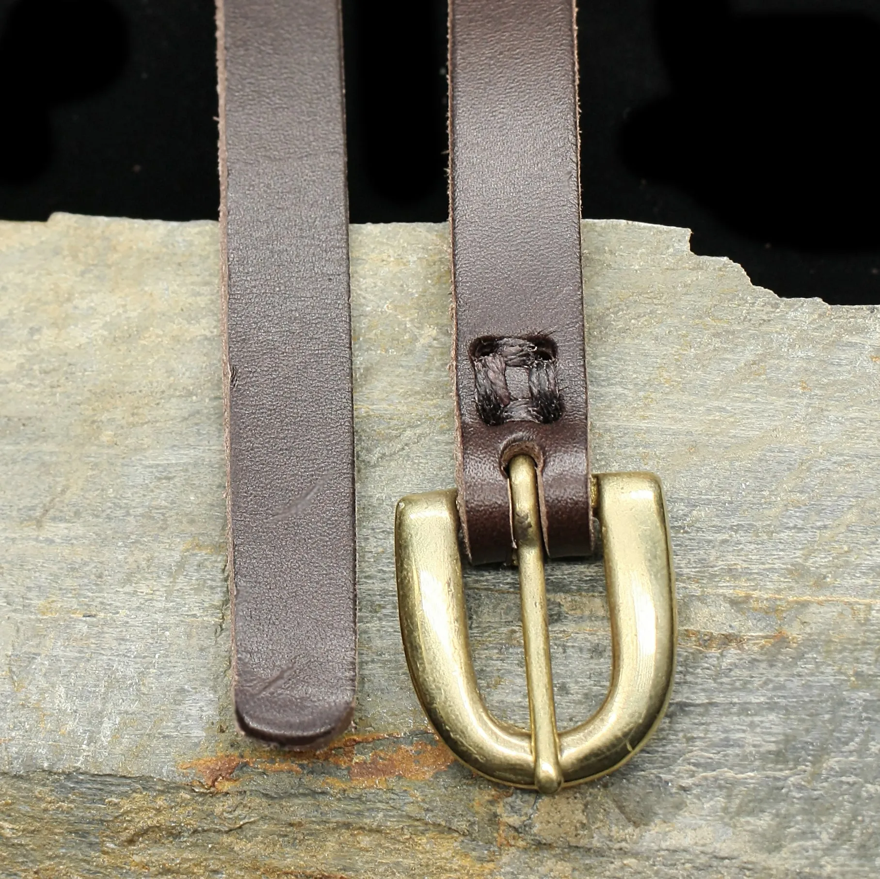 Solid Brass D-Buckle For Reenactment Belts