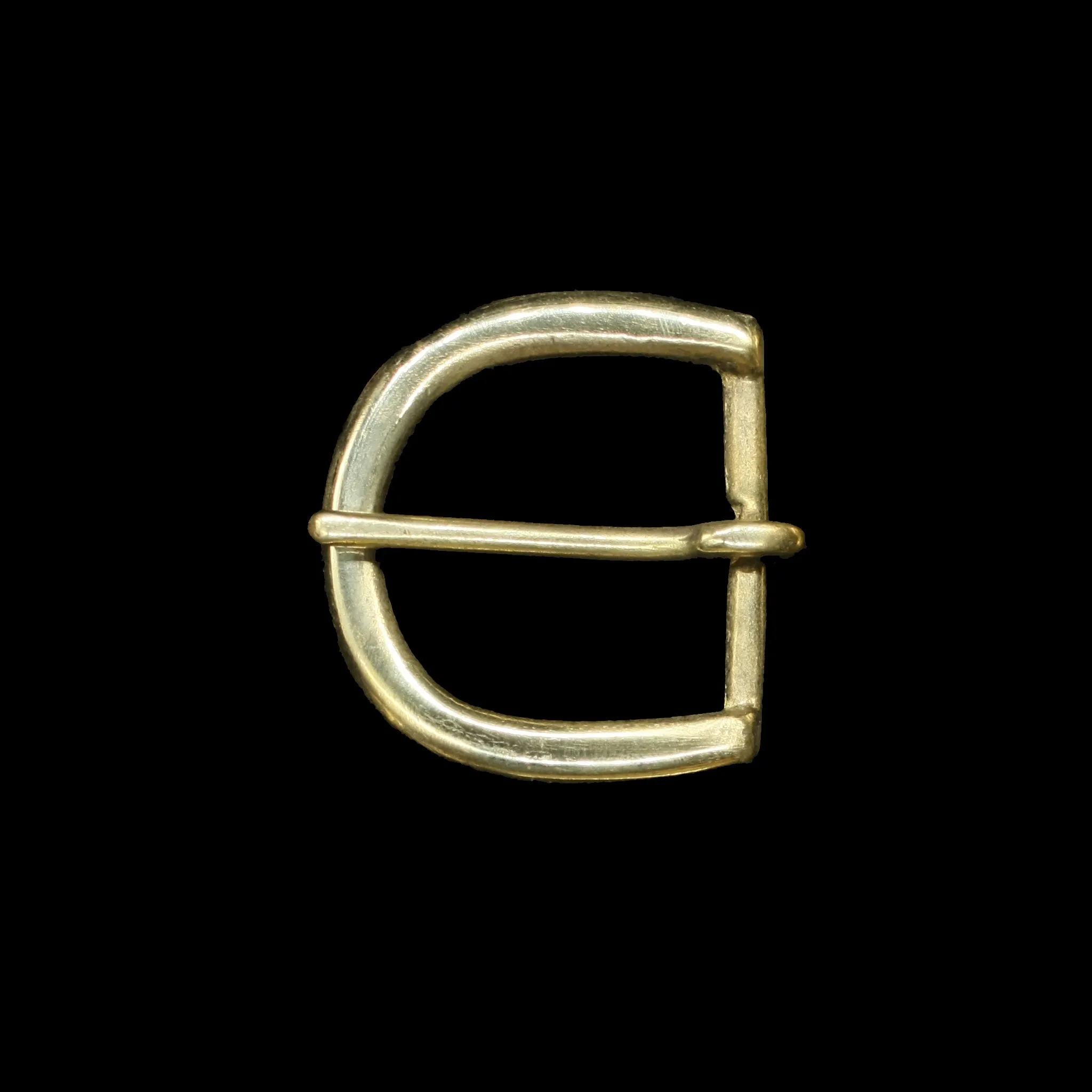 Solid Brass D-Buckle For Reenactment Belts