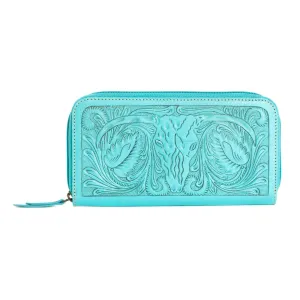 Steerhallow Canyon Wallet in Turquoise