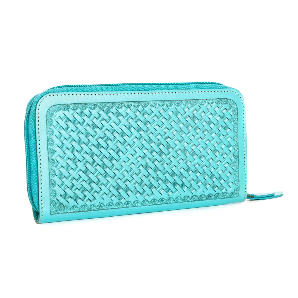 Steerhallow Canyon Wallet in Turquoise