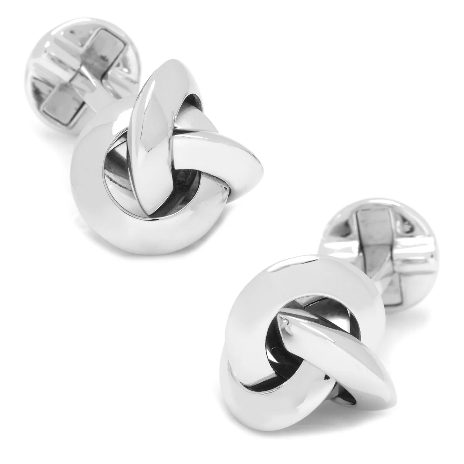 Sterling Silver Knot Cufflinks