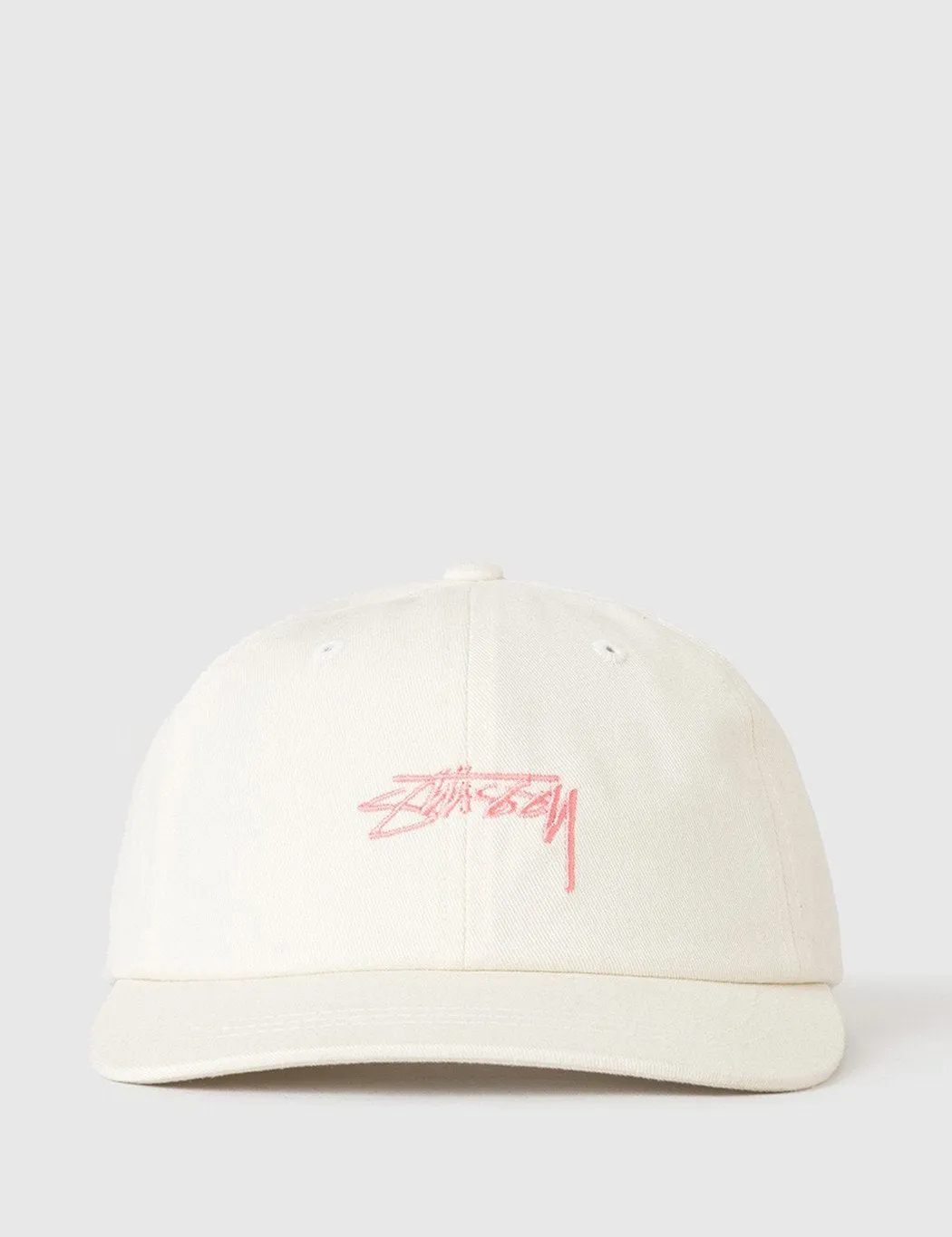 Stussy Smooth Stock Low Cap - Cream