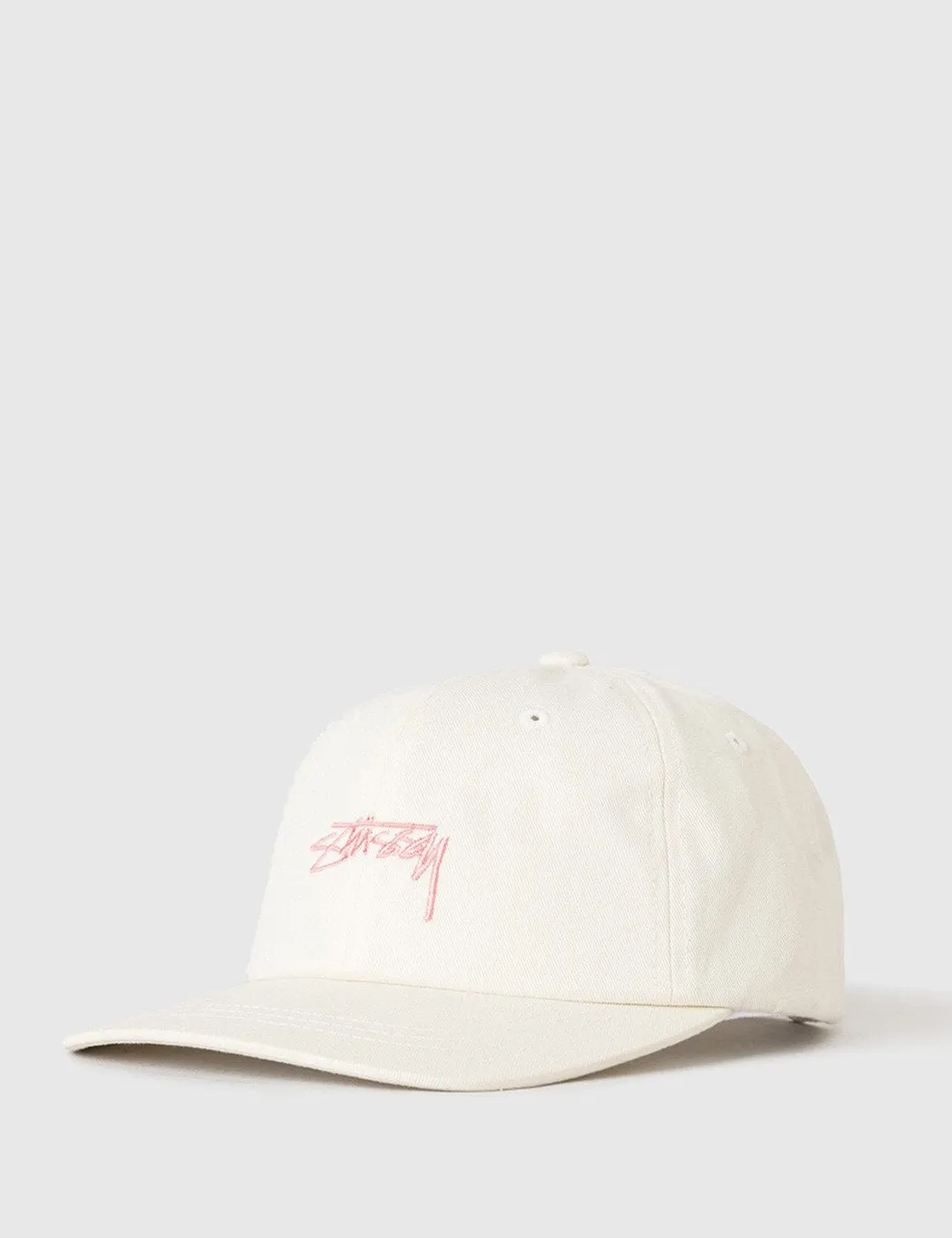 Stussy Smooth Stock Low Cap - Cream