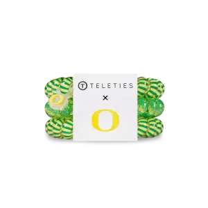 Teleties Hair Tie - Large Band Pack of 3 - University of Oregon