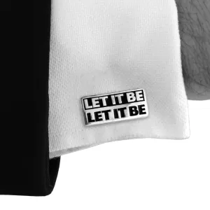 The Beatles Let It Be Handmade Sterling Silver Cufflinks