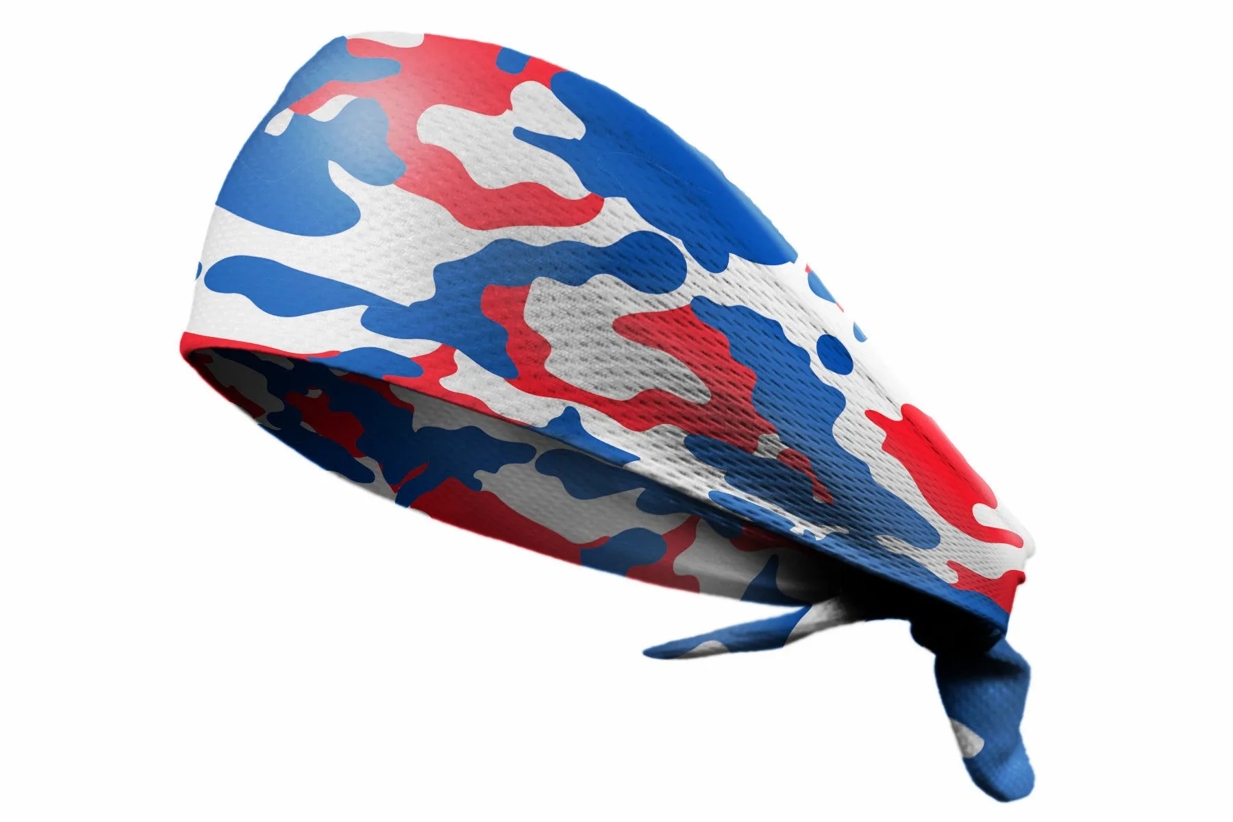 Tie Back Camo Royal Red (SKU 7542)