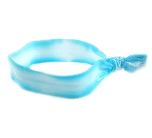 Tie Dye Sky Blue Hair Tie (SKU 6003)