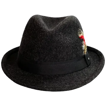 Verve Wool Trilby Fedora by 9th Street Hats