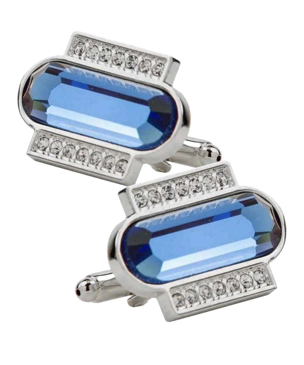 Vittorio Vico Capsule Colorstone Cufflinks: CL17XX Series