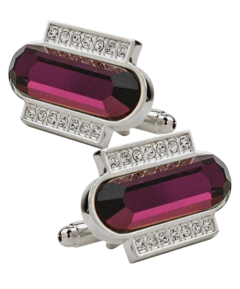 Vittorio Vico Capsule Colorstone Cufflinks: CL17XX Series