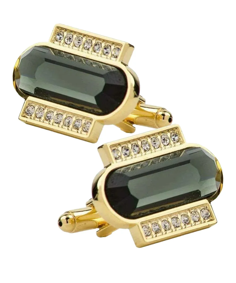 Vittorio Vico Capsule Colorstone Cufflinks: CL17XX Series