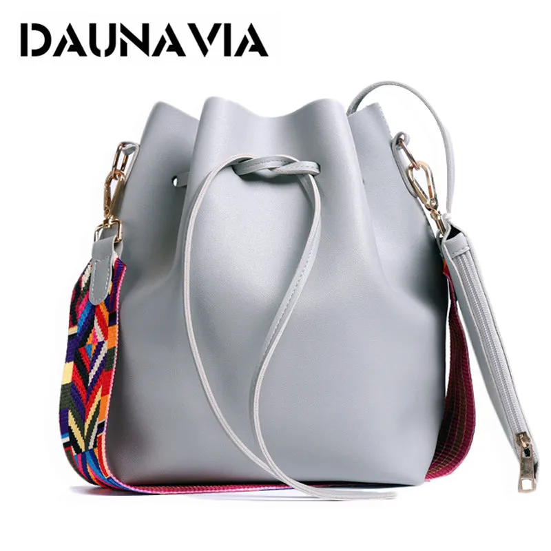 Women bag with Colorful Strap