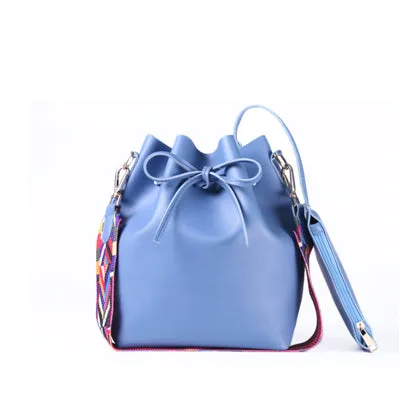 Women bag with Colorful Strap