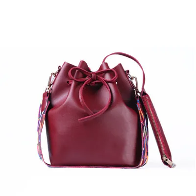 Women bag with Colorful Strap