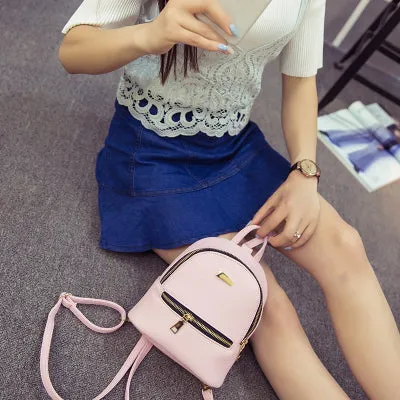 Women Leather Backpack